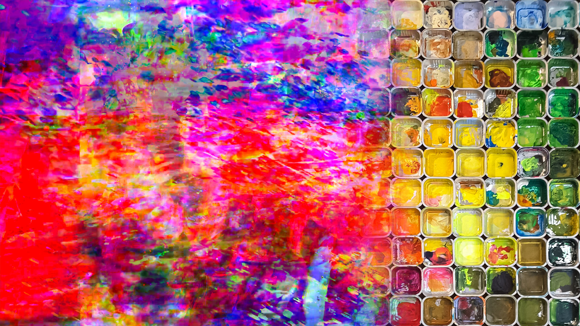 Collage // Color Tranformations / Zara Gayk und Gisela Kettner