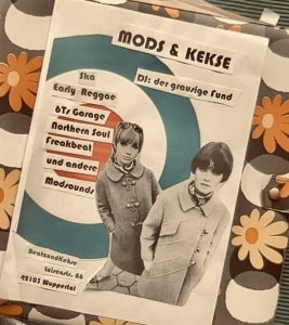 Freitag 27.10. Mods & Kekse- groovige 6T´s sounds im Beatz!