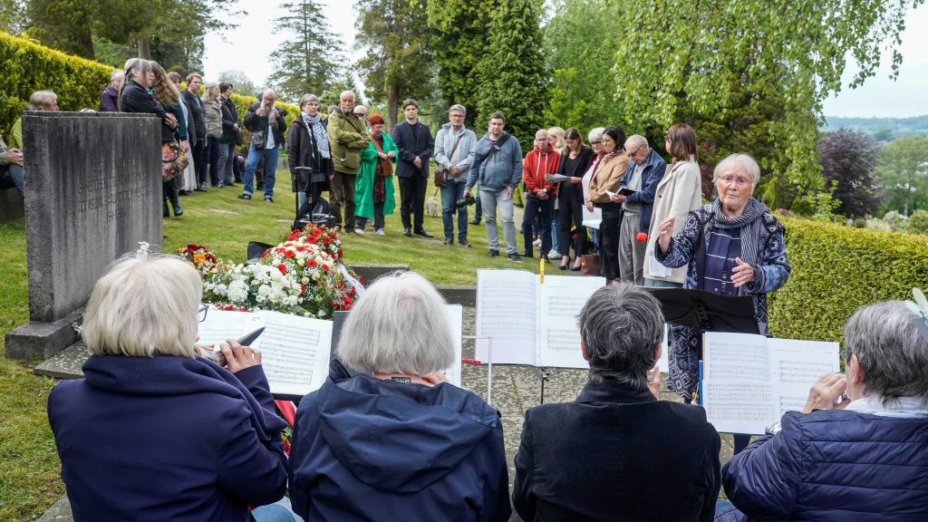 Foto der Versammlung mit dem Gamshorn-Orchesters