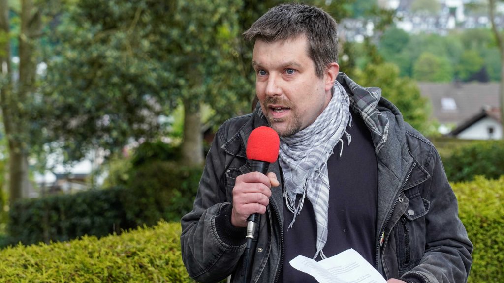 Foto: Redner Felix Wiese
