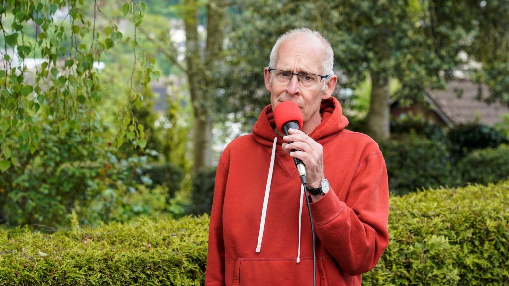 Foto: Redner Stefan Kühn